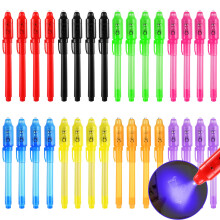 WEST STORY 32Pcs Invisible Ink Pen Invisible Ink Pens with UV Light for Kids Magic Party Favors Spy Pen Magic Pens for Kids Writing Secret Mes