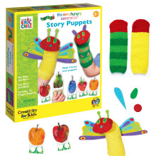 Creativity for Kids The Very Hungry Caterpillar Story Puppets: Sock Puppet Kit for Toddlers from The World of Eric Carle Crafts for Kids Ages 3-5+