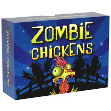 Zombie Chickens - Fun Family Card Games for Adults Teens & Kids - Survival Zombie Game 3 Ways to Play: Competitive Cooperative & Solo (1-4 Pla