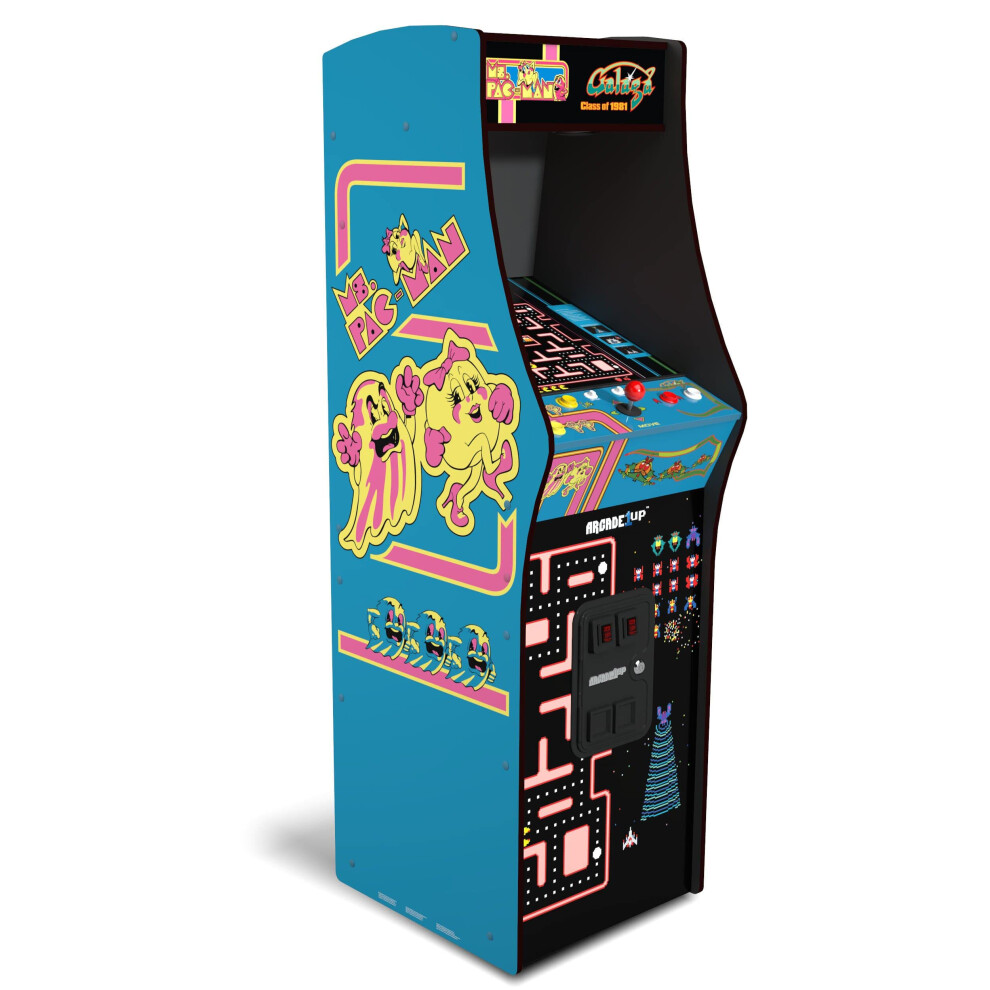 Photos - Other Toys Arcade1Up Class of 81 Deluxe Arcade Machine for Home - 5 Feet Tall - 12 Classic Games 