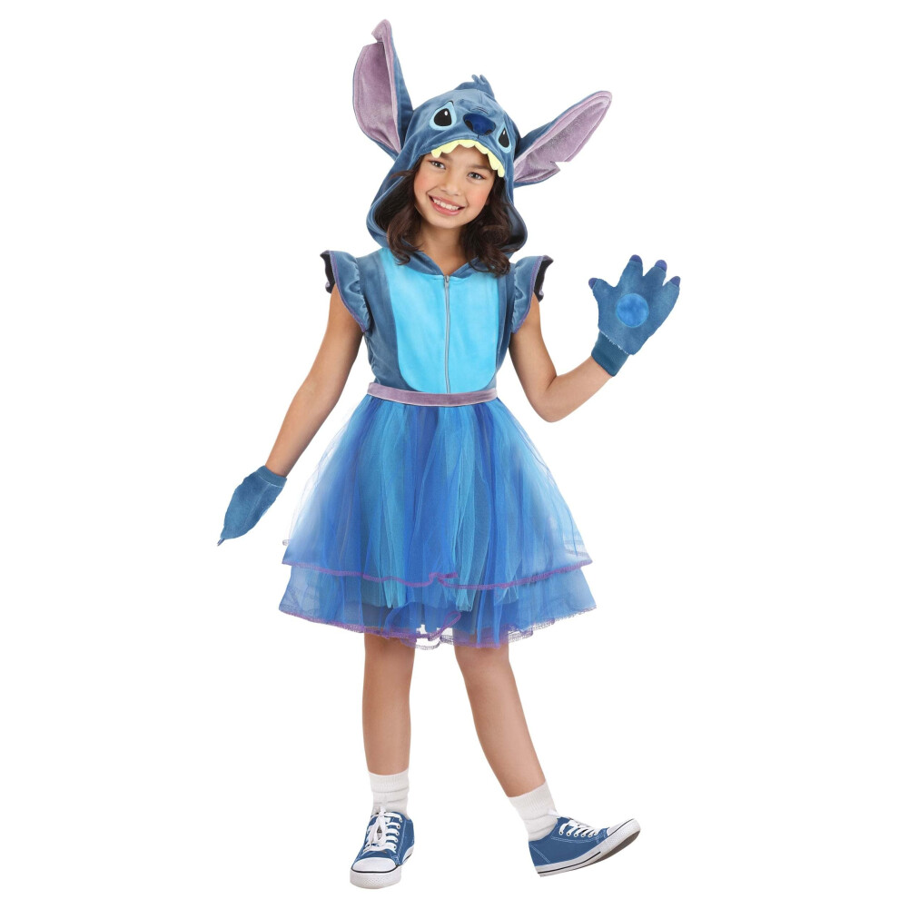 Photos - Fancy Dress Fun Costumes Disney Stitch Kids Dress Medium FUN4776CH