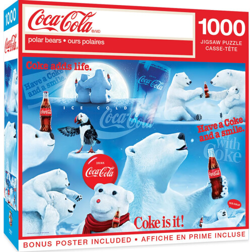 Coca-Cola Jegesmedvk 1000db puzzle