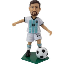 Maccabi Offizielle Fußball-Actionfigur der argentinischen Nationalmannschaft Lionel Messi, 4,5 H x 3,5 B x 1,5 T