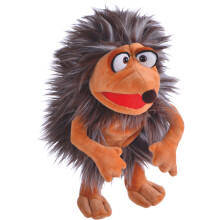 Living Puppets - Pik The 12-Inch Brown Hedgehog Plush Hand Puppet for Boys and Girls