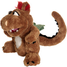 Living Puppets - Ollie The 14-Inch Soft Dragon Plush Hand Puppet for Boys and Girls