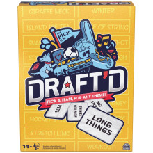 Draftd a Drafting Game for Everyone Party Game Night Game for College Bachelorette Party Game Happy Hour Family Game Night for Ages 14+
