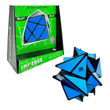 Project Genius | Inverse: Stratosfear Twist & Solve Puzzle - Difficulty Level: Very Hard Monochromatic Handheld Puzzle Fun D?cor & Gift Idea P