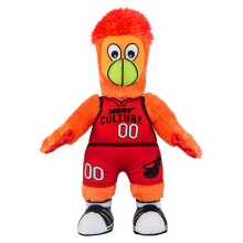 Bleacher Creatures Miami Heat Burnie 10"" Plschfigur Ein Maskottchen zum Spielen oder Ausstellen
