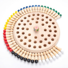 Wooden Memory Chess Matching Game: Large Family Board Games for Kids and Adults Montessori Preschool Learning Educational Toy for Toddler 3 4 5