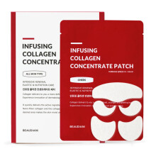 BEAUDIANI hydrating Collagen Patch for eyes Cheeks Forehead Soluble collagen film for face Dissolving wrinkle patches SkinCare Korean facial ma