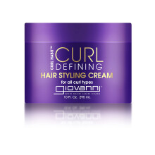 GIOVANNI Curl Habit Curl Defining Hair Styling Cream - Curl Cream  Hair Curling Cream  Tames Frizz & Flyaways  Silicone Free  Light Weight  Curl