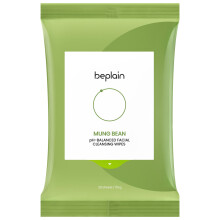 beplain Mung Bean pH- Balanced Facial Cleansing Wipes | Soft Cleansing Wipes for Face with Mung Bean Extract pH-balanced Disposable Cleansing F