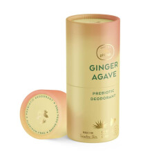 Honestly pHresh Natural Biodegradable Paper Twist Up Prebiotic Deodorant  Ginger Agave  1.8 Oz  Baking Soda & Aluminum Free Safe for Sensitive Skin  2