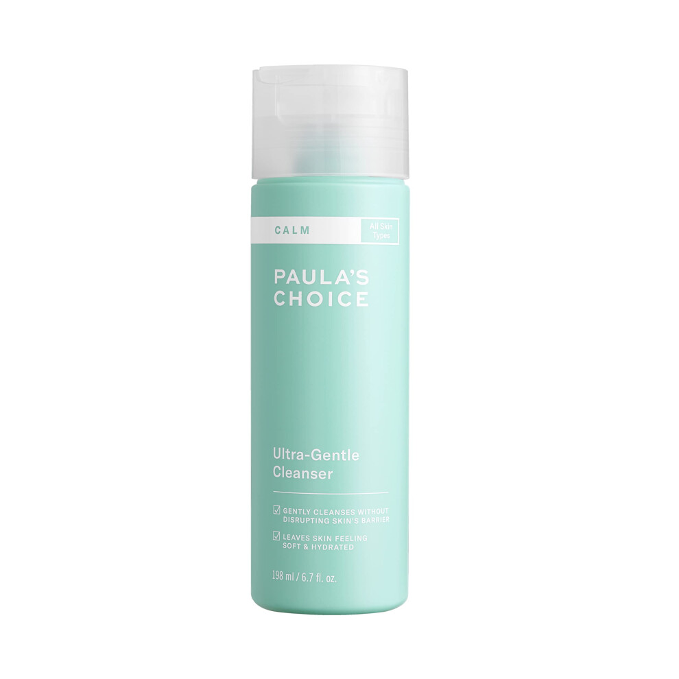 Paula's Choice CALM Ultra-Gentle Cleanser for Sensitive Skin  Calms + Soothes Redness  Daily Face Wash for Rosacea-Prone & Eczema-Prone Skin  Fragranc