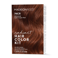Madison Reed Radiant Hajfestk kszlet Vilgos rzvrs a 100%-os szrke fedsrt, ammniamentes 7NCR Vesuvius Red tarts hajfestk 1 db-os csomag