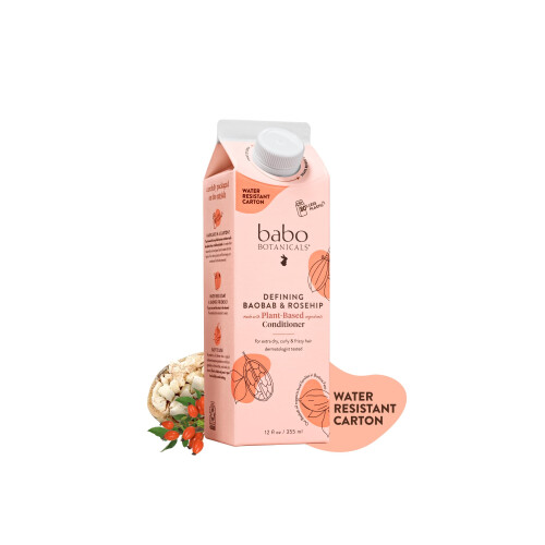Babo Botanicals Defining Baobab & Rosehip Conditioner - For extra dry ...