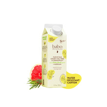 Babo Botanicals Purifying Lemon Tea Tree & Grapefruit Conditioner Fr plattes, fettiges Haar Verleiht Flle und Glanz Zitrus-Minz-Duft Wasser