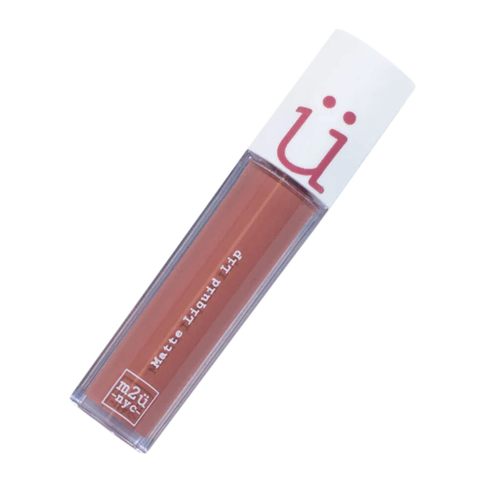 M2U Nyc Matter Fl Ssiger Lippenstift, Langanhaltend, Hochwirksame Farbe, Matter Fl Ssiger Lippenstift F R Frauen, Matter Tintenlippenstift (Nude-image