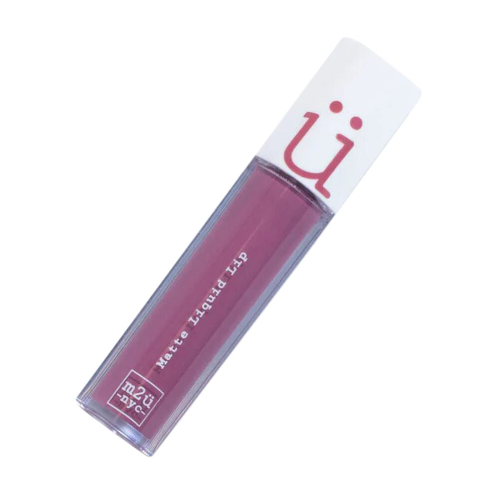 M2u Nyc Matte Liquid Lipstick, Long Lasting High Impact Color, Matte Liquid Lips, Lipstick For Women, Matte Ink Lipstick, Lip Stick (Nude Purple-Eliza