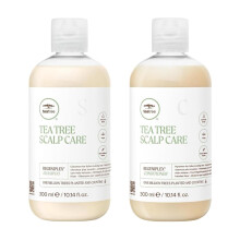 Tea Tree Scalp Care Holiday Geschenkset Shampoo + Sp  lung f  r feines + d  nner werdendes Haar
