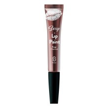 Sistar Sexy Lip Paint Metal Lip Gloss Metallic Shimmer Lipstick Long Lasting Waterproof Lip Tint Stain Glitter Shiny (Pink Pearl)