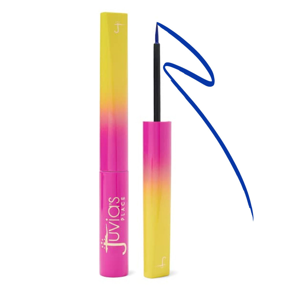 Juvias Sted Juvia's Place Garden Of Juvia's Liquid Liner Cobalt Blue - Bright Cobalt Blue Long-Lasting Liquid Liner Intense Color Liquid Makeup Cruelty-Free Li