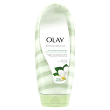 Olay Moisture Ribbons Body Wash with Shea and Notes of Jasmine Petals 532 mL White and Green Pack of 1