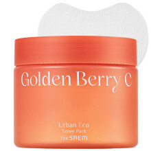 THESAEM Urban Eco Golden Berry C Toner Pack  Tonerpads fr das Gesicht mit peruanischem Golden Berry-Extrakt  Hauterneuerungspads zur Korrektur von