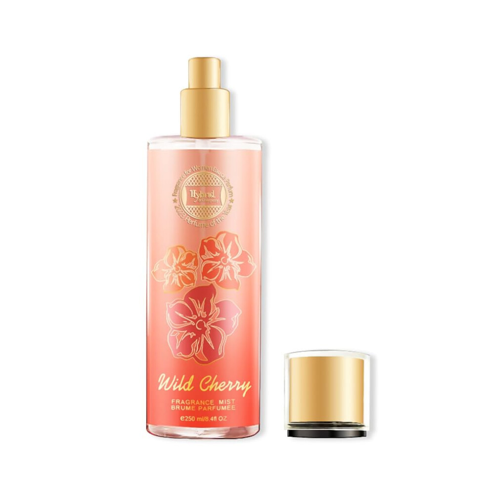 Hybrid & Company Women Wild Cherry Body Fragrance Spray Mist 250Ml