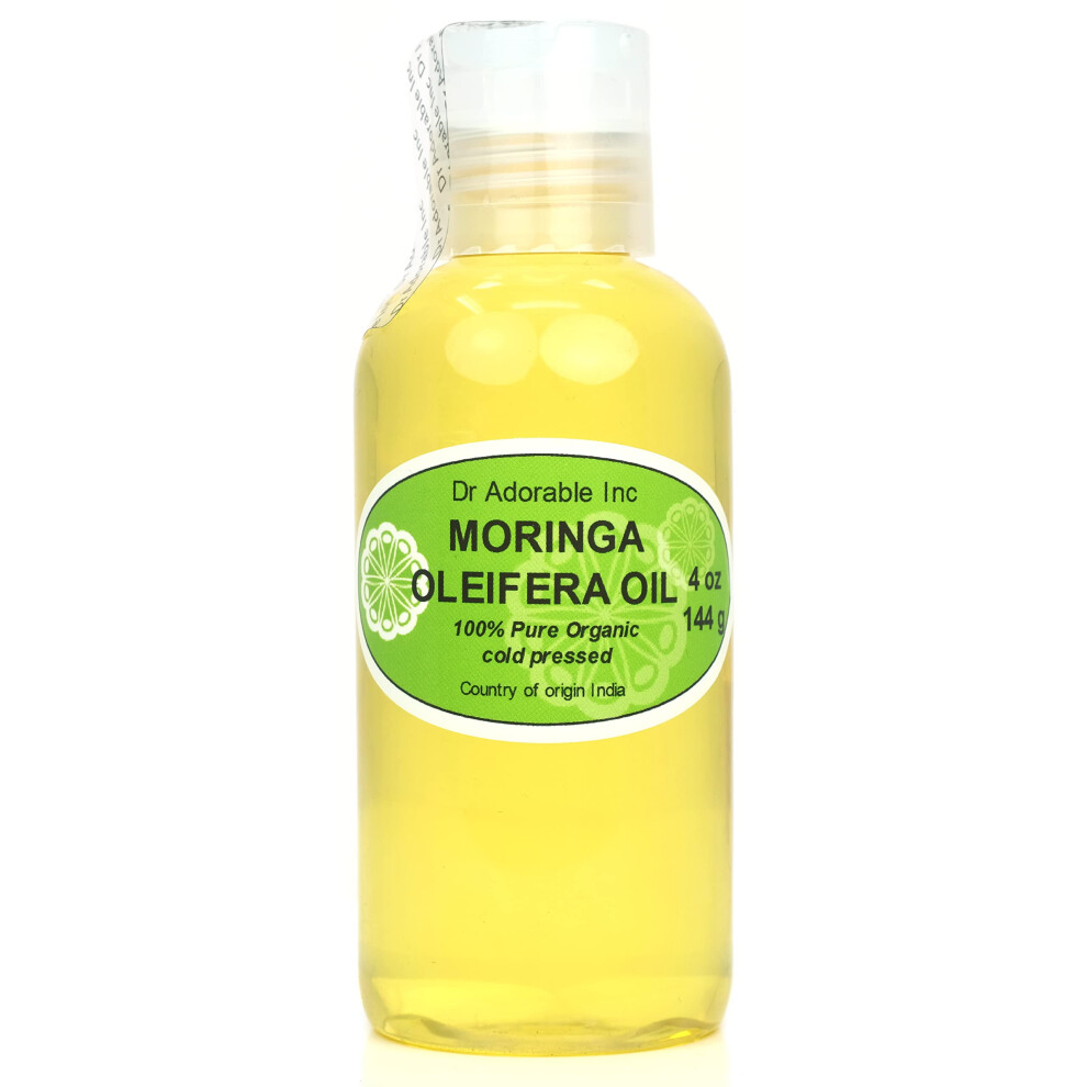 Dr. Rozko N Dr Adorable - 4 Oz - Moringa Oleifera Oil - 100% Pure Organic Natural Cold Pressed