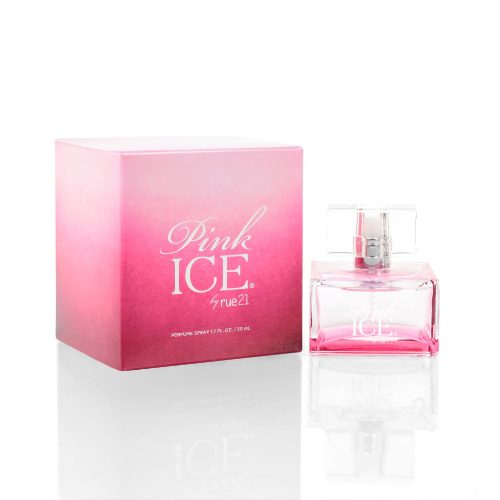 Rue 21 Pink Ice Eau De Parfum Women's Perfume Spray - 1.7 Fl Oz (50 Ml)