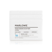 MARLOWE. No. 105 Szappan frfiaknak 7 uncia (3 sv) Hidratl testszappan Tpll s frissto termszetes kivonatokkal Shea vaj olvaolaj s zld tea