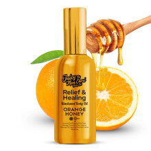 Juicy By Mon Cheri Krperlspray  Natrliche Schwarzkmmel-Olive und Vitamin E zur Narbenreparatur, Ekzem, Psoriasis, Rosacea, feuchtigkeitsspendend