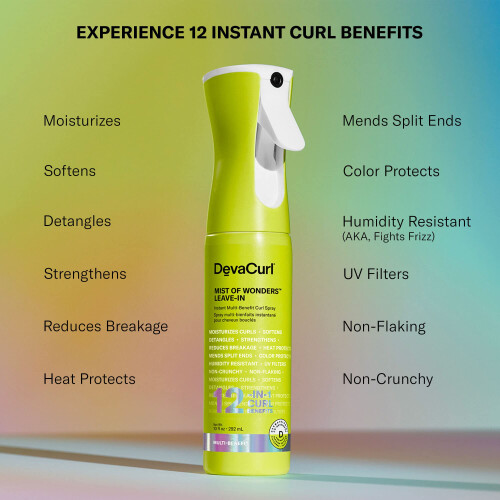 DevaCurl Mist of Wonders Leave In Multi-Benefit Curl Spray  10 oz 1