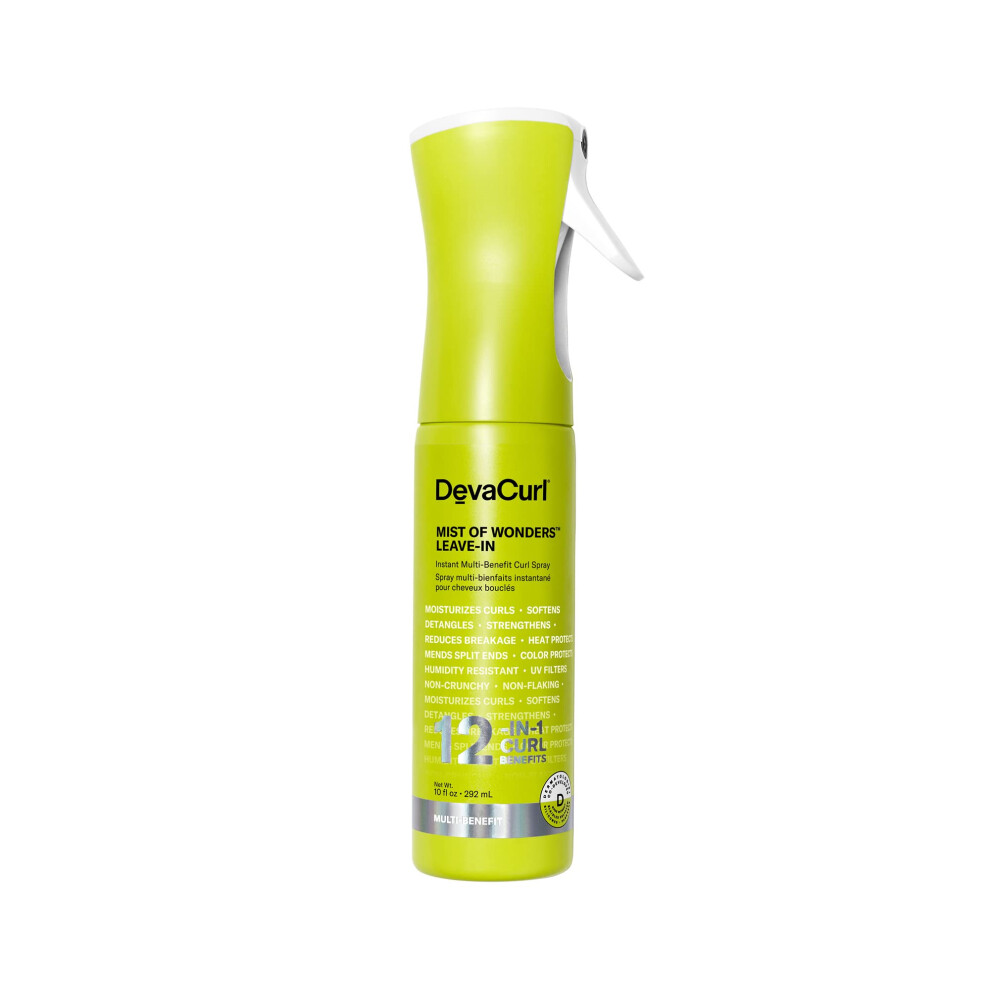 Spray boucles multi-b  n  fices sans rin  age DevaCurl Mist of Wonders 10 oz
