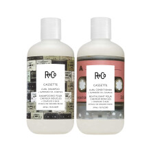 R + co -cassete shampoo + kit de condicionador | Tames Frizz + Hidratos Curls + Adiciona brilho | Vegan + Livre da Crueldade |