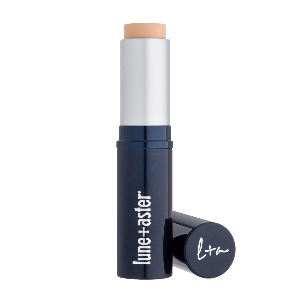 Lune` Light/Cream Lune+Aster Dawn To Dusk Foundation Stick - A Foundation Stick Infused With Good-For-You Ingredients That Delivers Long-Lasting Undetect