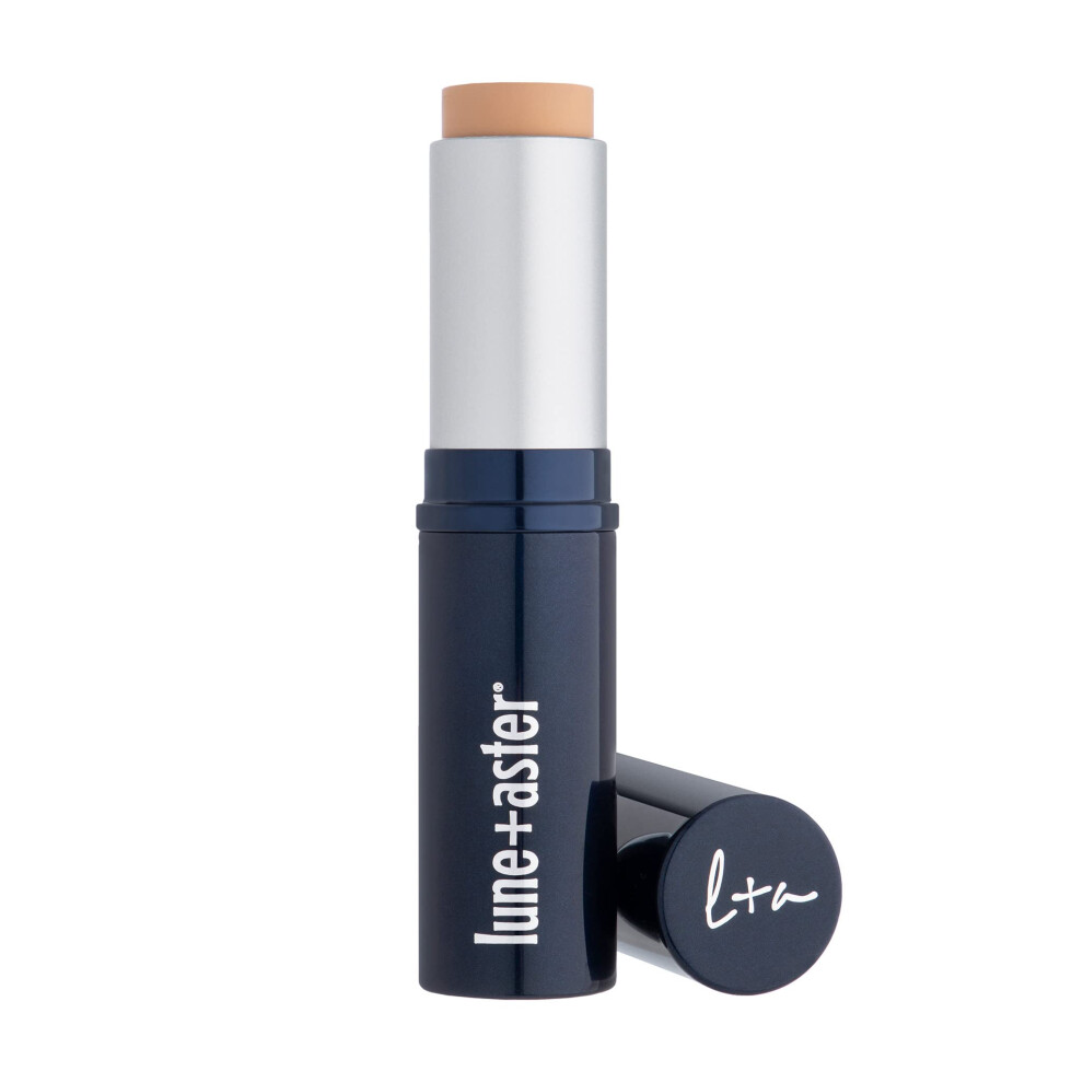 Lune` Cream Lune+Aster Dawn To Dusk Foundation Stick - Medium/Deep - A Foundation Stick Infused With Good-For-You Ingredients That Delivers Long-Lasting Un