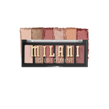 Mini paleta cieni do powiek Milani Gilded z 6 matowymi i blyszczacymi odcieniami - czy to wszystko Ros?