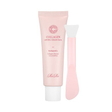 RiRe VEGAN COLLAGEN Lifting Facial Peel off Cream Mask Pack with Brush (1.69 oz.) Collagen Extract 720 000 ppm High Enrichment Cream Moisture Ela