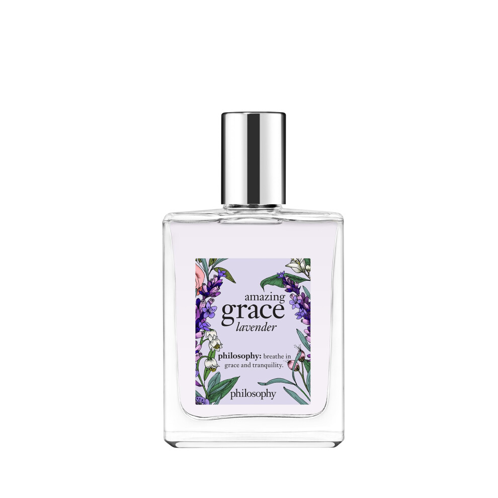 Filozofia Philosophy Amazing Grace Lavender Eau De Toilette 2 Fl Oz