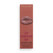 Makeup Revolution London Lip Contour Kit Brunch Lip Gloss & Lip Liner Duo 1x1ml 1x1g