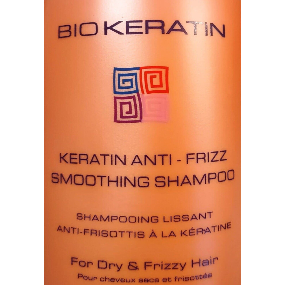 Bio Pureoils Keratin Anti-Frizz Smoothing Shampoo