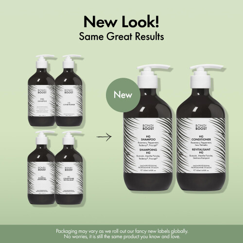 BondiBoost HG Duo Σαμπουάν + Κοντίσιονερ [16.90 fl oz το καθένα] - Βελτίωση για Αραιά Μαλλιά 1
