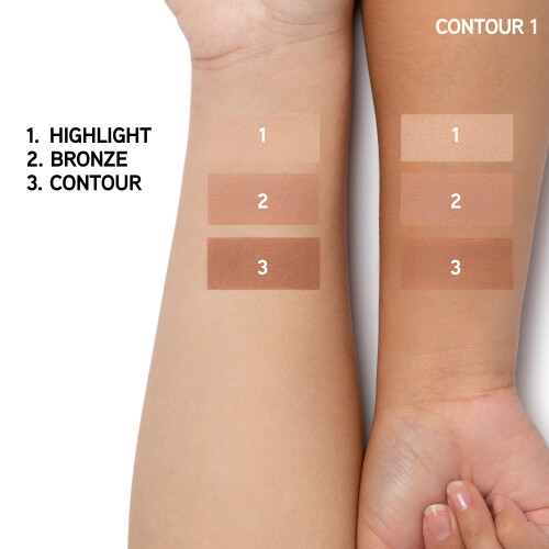 Physicians Formula Butter Bronzer Contour Palette Light/Medium 0,48 Unzen (1 St  ck) 2