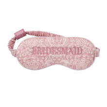 Slip Pure Silk Slaapmasker - Bruidscollectie - Bruidsmeisje - 100% Pure Mulberry 22 Momme Zijden Oogmasker van - Comfortabel slaapmasker met elastisc