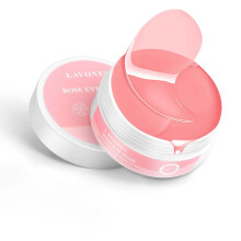 Eye Mask-30 Pairs Rose Under Eye Patches Skin Care Products Eye Masks Skincare for Dark Circles and Puffiness Reduce Wrinkles Eye Bags and Fine Lin