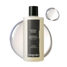 LONGTAKE Sandalwood Intensive Parfm Testpol 10,1 Fl Oz?Nyugtat vdelem?Borvdo vdohats?Hidratl Hidratl?Minden tpusnak?Valentin-napi ajnd