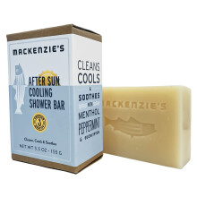 MACKENZIE'S After Sun Cooling Shower Bar - Julegaver - Str?mpestoppere - Gaver til m?nd - Gaver til kvinder - Gave til Fisherman - Naturlig bars?