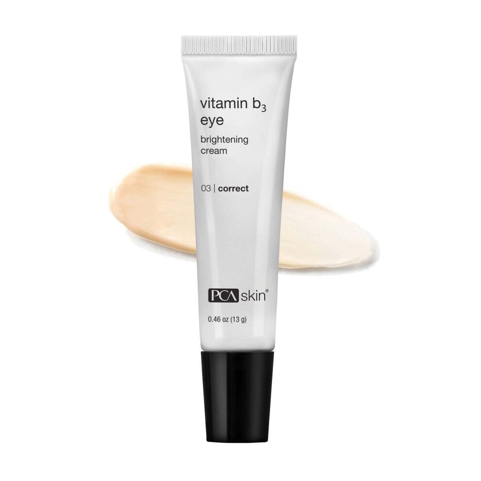 Pca Skin Vitamin B3 Eye Brightening Cream Eye Brightener For Bright Eyes Dark Circles Wrinkles And Uneven Skin Tones Anti Aging Eye Cream F